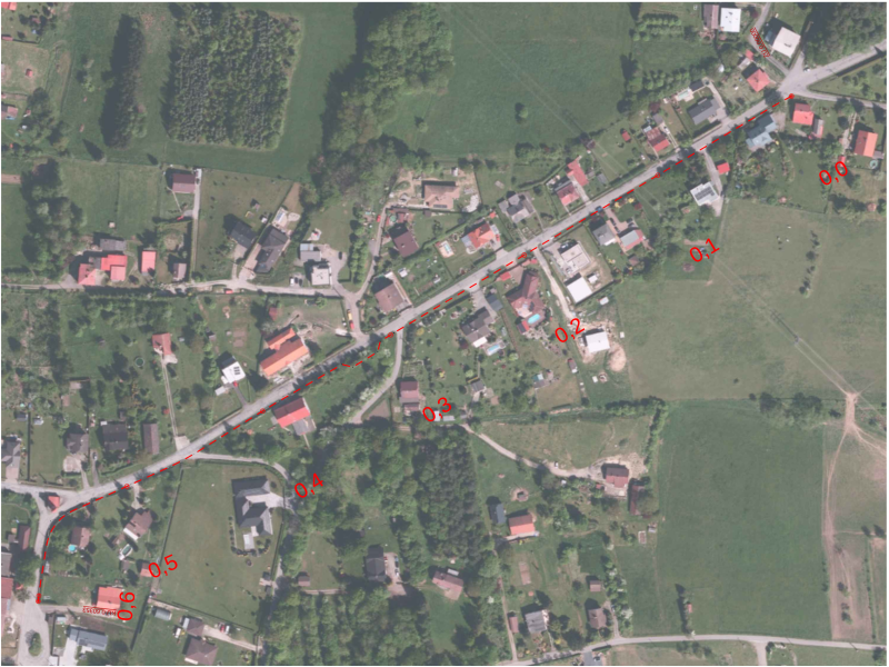 Studie chodníku Pod Zvonek, Český Těšín