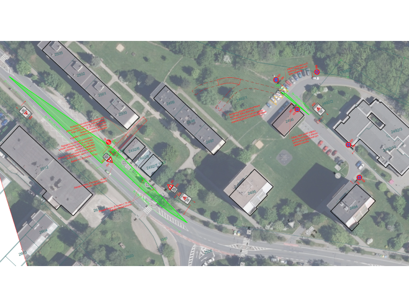 Návrh ZOV a PDZ, Třinec ul. Lidická