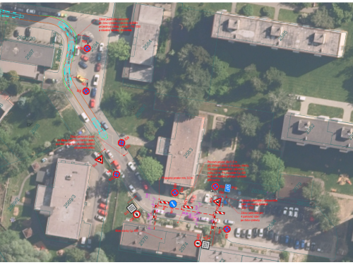 Návrh ZOV a PDZ, Třinec ul. Máchova